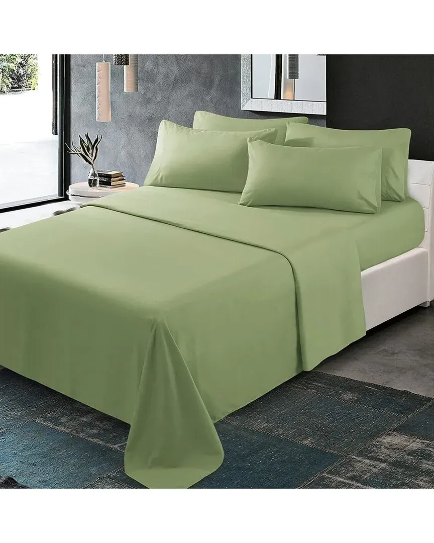 1000 Thread Count Deep Pocket Bed Sheets - Sage image