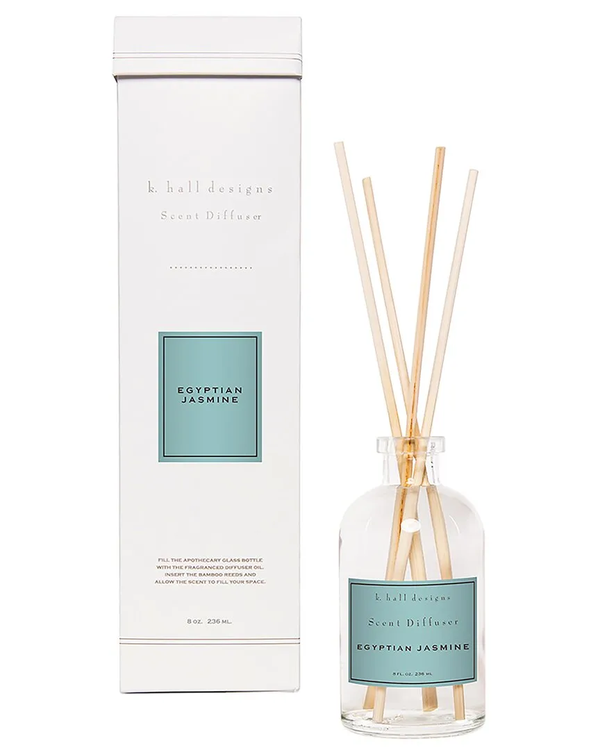 K. Hall Designs Egyptian Jasmine Diffuser Kit - Clear image