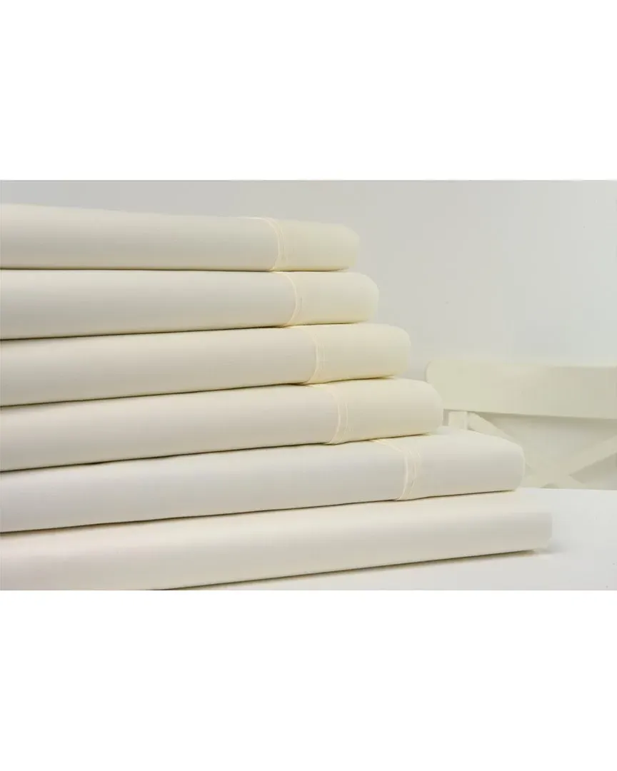 1200tc Cotton Rich Sheet Set - Ivory