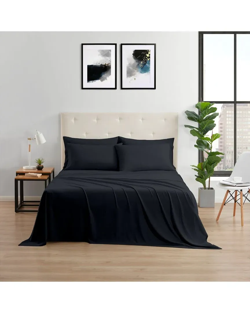 Bamboo Cooling Sheet Set - Black