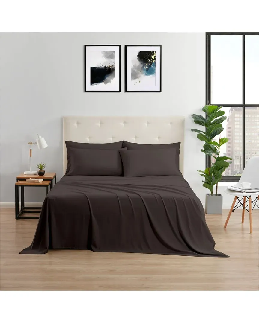 Bamboo Cooling Sheet Set - Brown