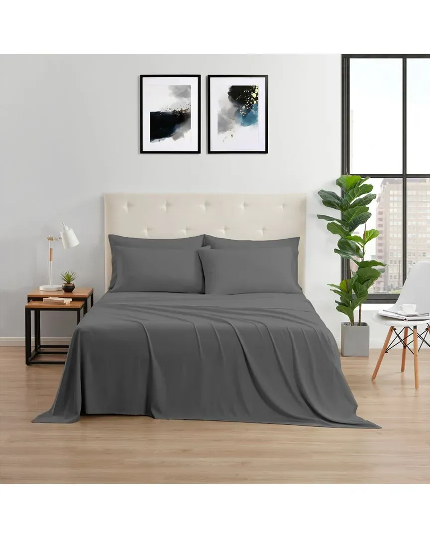 Bamboo Cooling Sheet Set - Charcoal