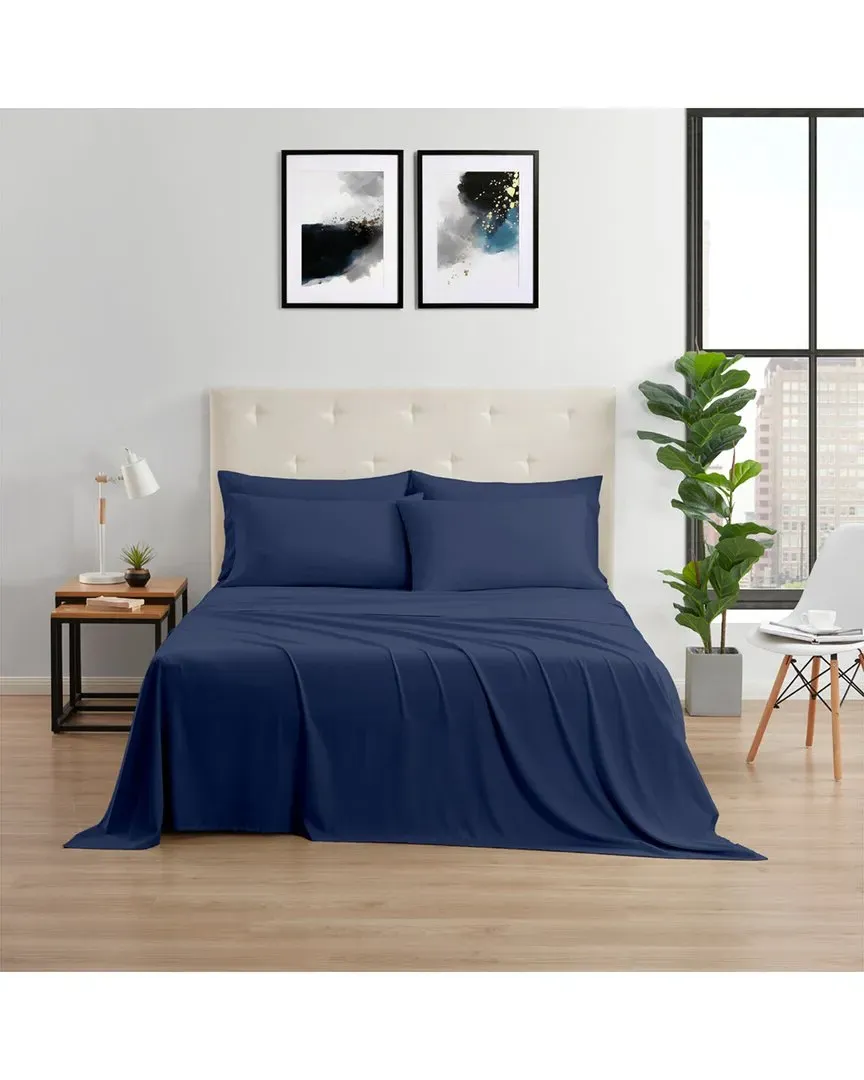 Bamboo Cooling Sheet Set - Denim