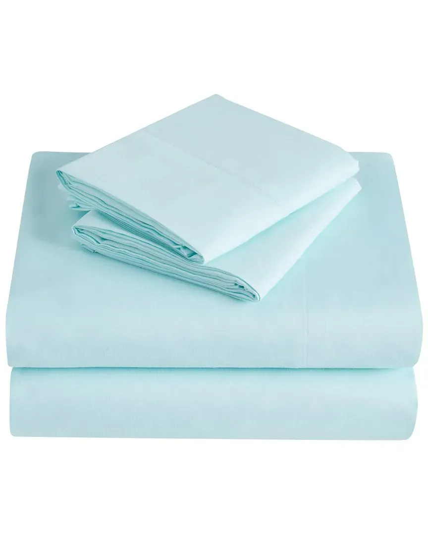 Brushed Microfiber Sheet Set - Light Blue