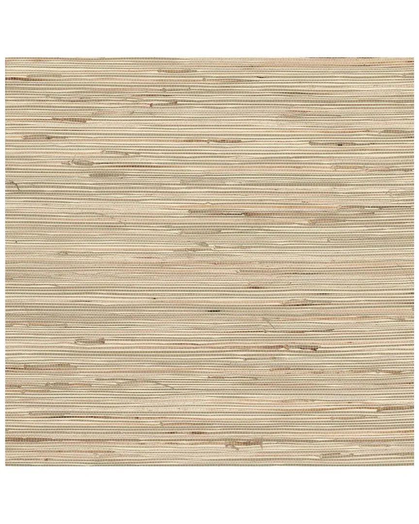 Bataan Grasscloth Wallpaper - Wheat image
