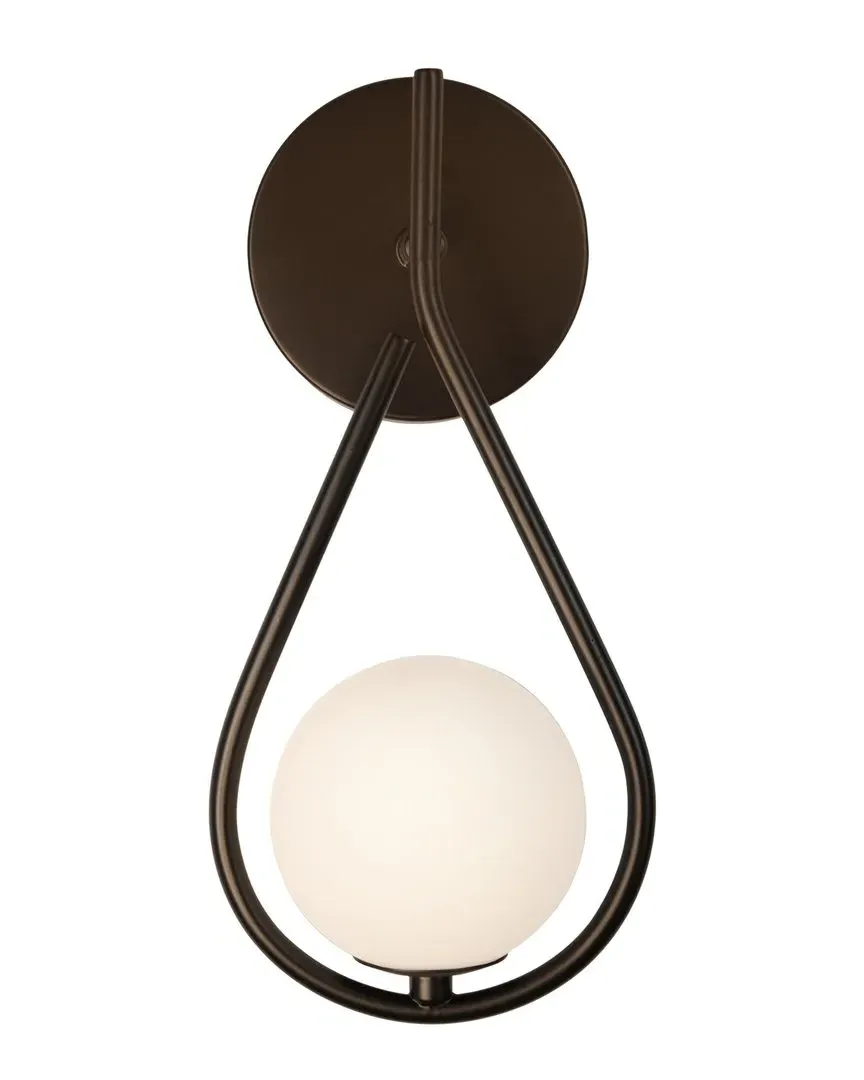 Teardrop 1-Light Wall Sconce - Black image
