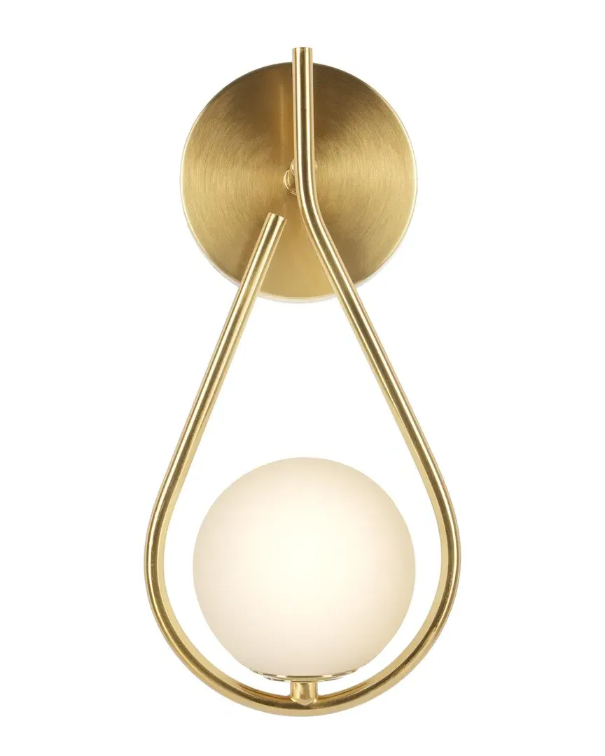 Teardrop 1-Light Wall Sconce - Gold
