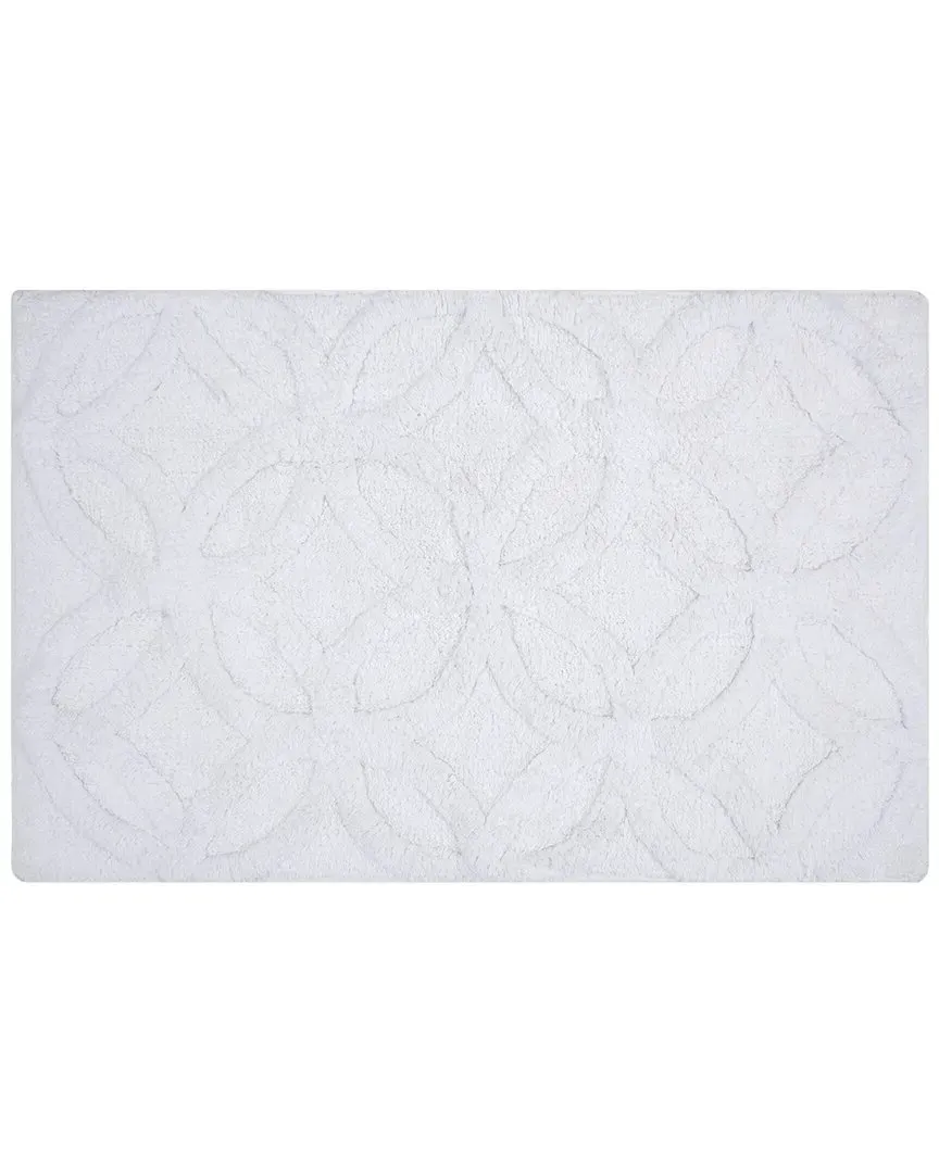 Arch Bath Rug - White, Cotton image