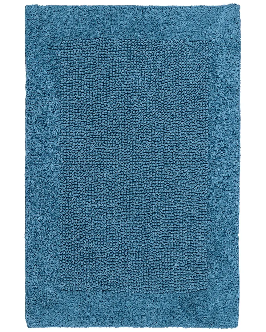 Bella Napoli Bath Rug - Blue, Cotton image