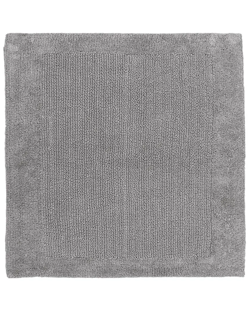 Bella Napoli Bath Rug - Silver, Cotton