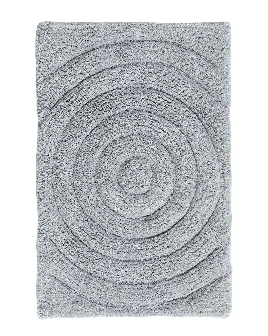 Echo Bath Rug - Silver, Cotton image