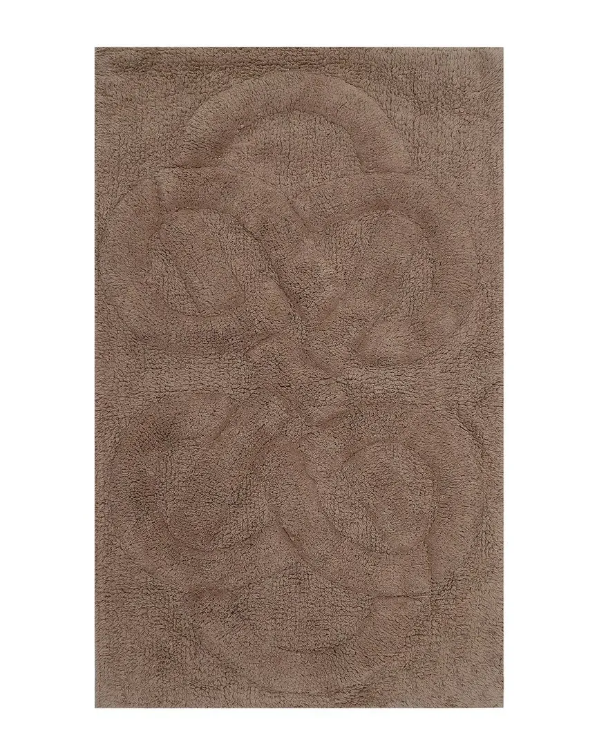 Tuft Twisted Bath Rug - Stone, Cotton