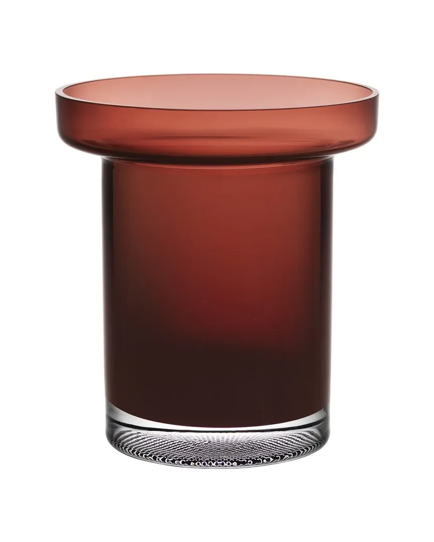 Limelight Tulip Vase - Caramel, Crystal Glass