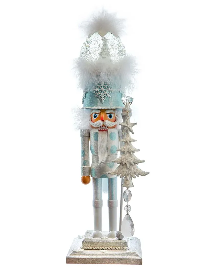 20in Soldier Nutcracker - Green, Wood