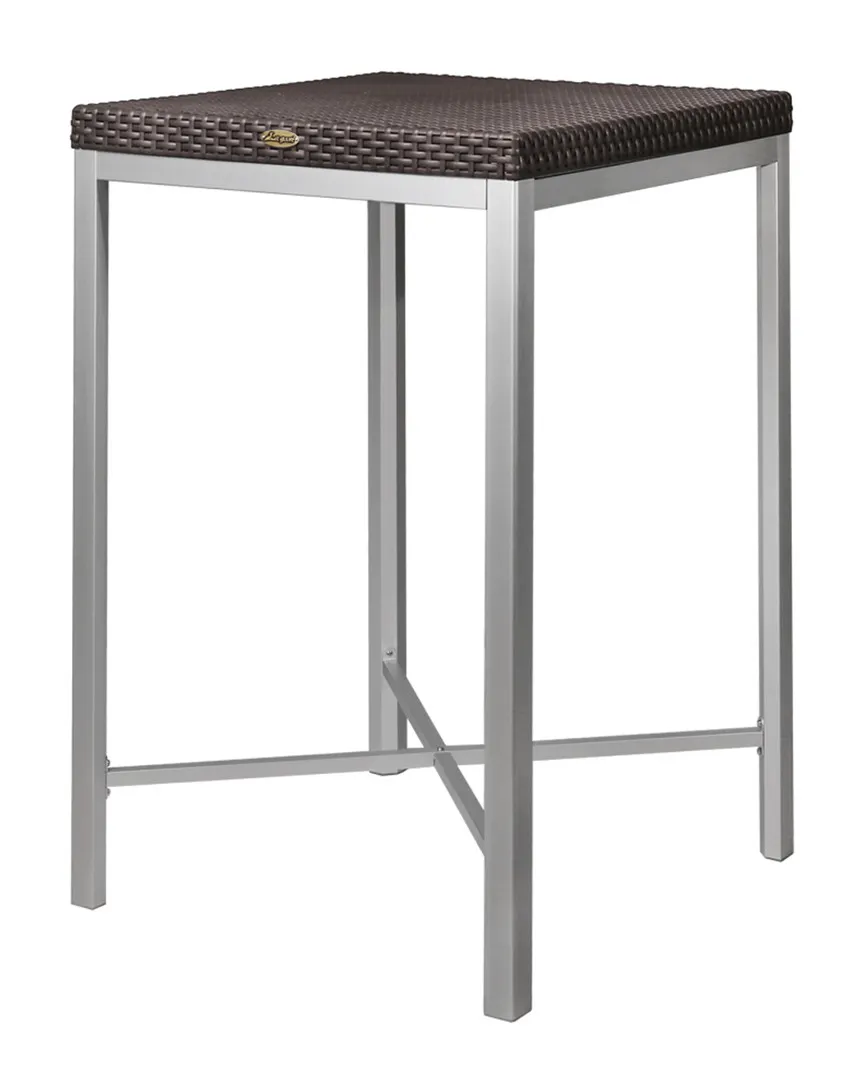 Russ Rattan Bar Table - Brown