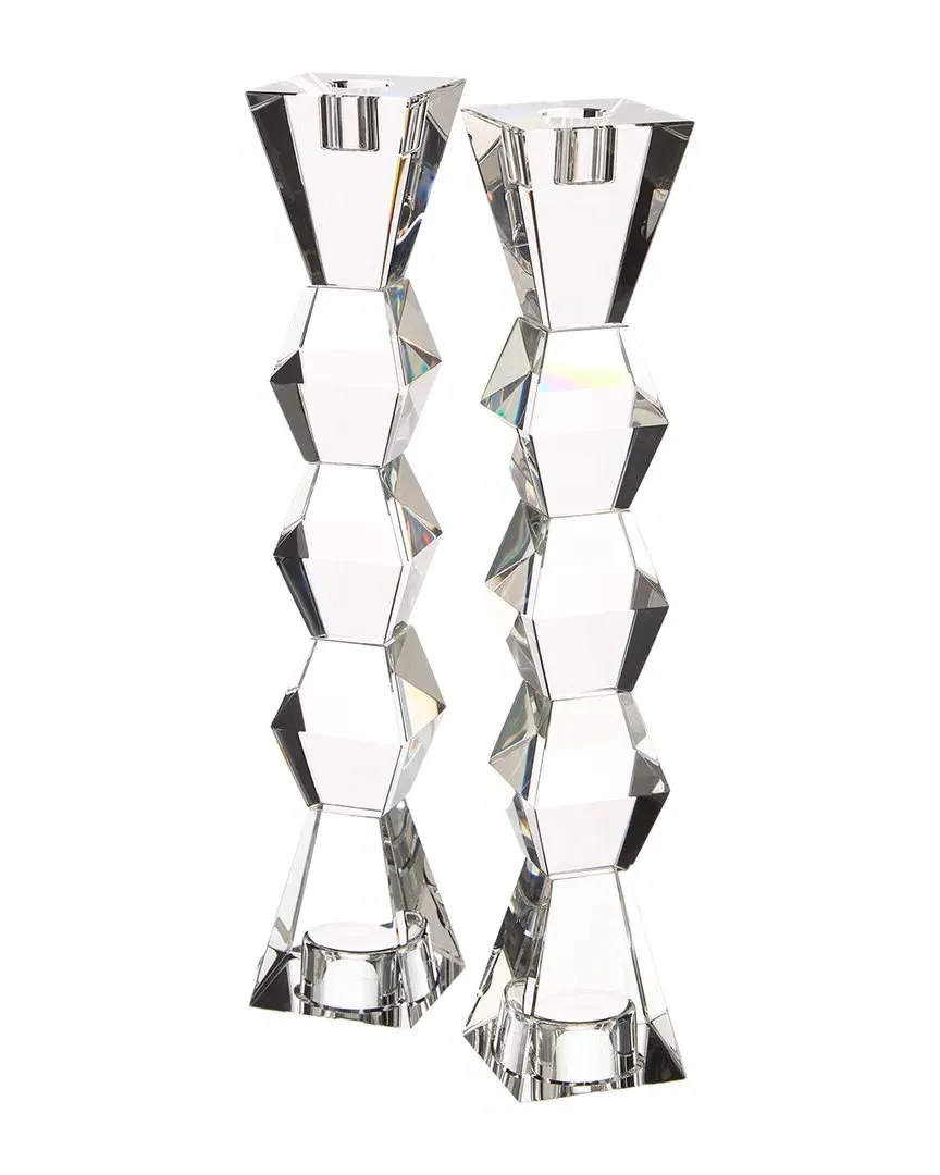 Crystal Rhombus Candle - Clear image