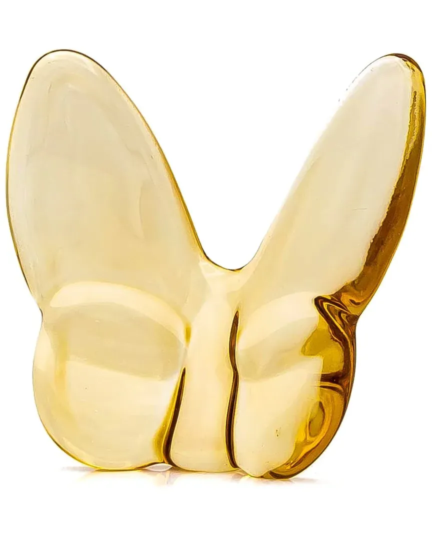 Le Mariposa Crystal Butterfly Home Decor - Gold, Glass