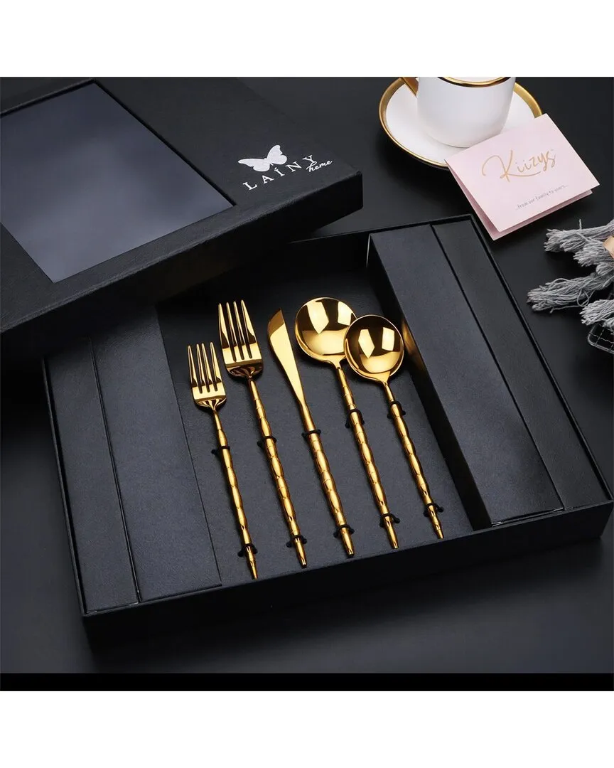 Service for 6 Bundle Flatware - Gold