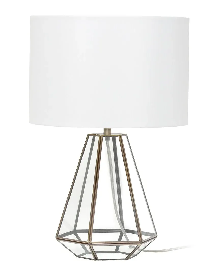 Barnlitt Triangular Table Lamp - Transparent