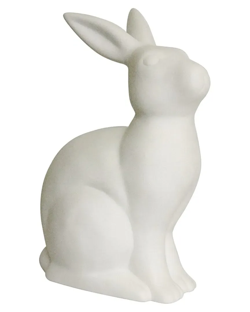Bunny Rabbit Shaped Table Lamp - White, Porcelain image