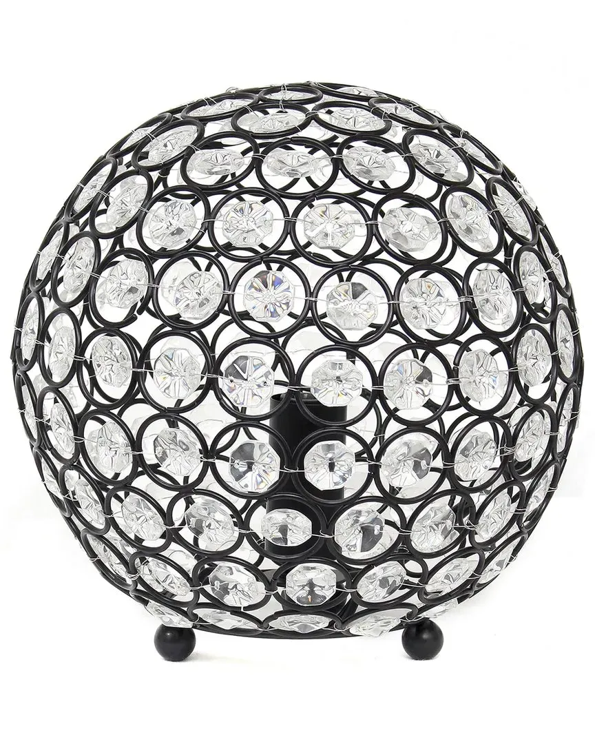 Elipse Round Sphere Table Lamp - Bronze, Metal image