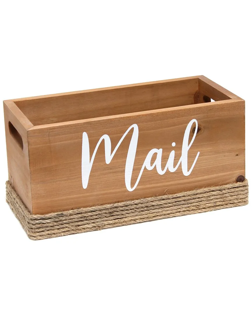 Homewood Decorative Mail Holder - Brown, Wood image