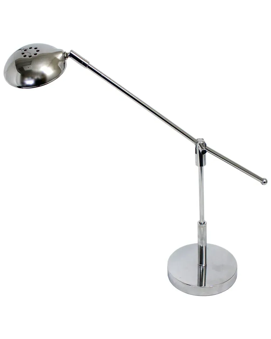 Lalia Home Balance Arm LED Desk Lamp with Swivel Head - Silver image