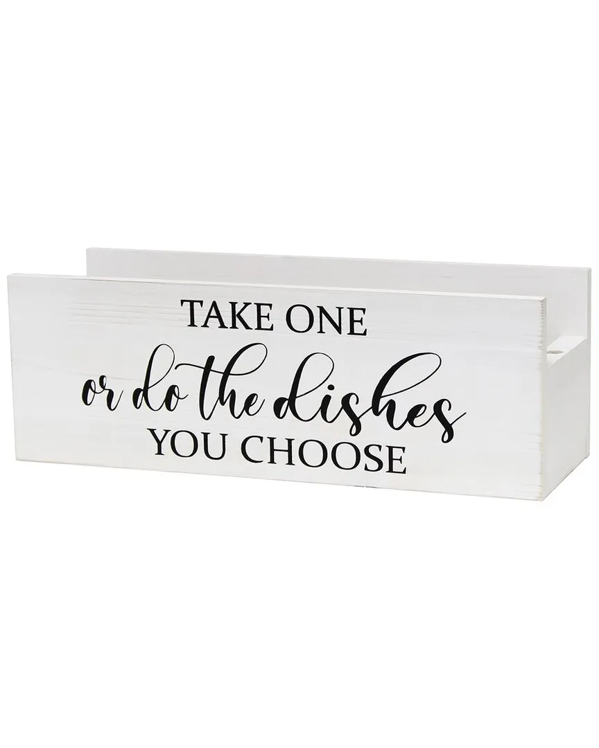 Pantry Picks Kitchen Countertop Organizer - White, Wood