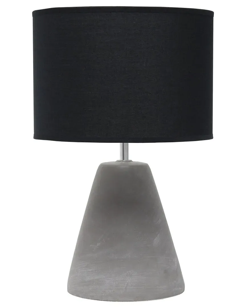 Pinnacle Concrete Table Lamp - Black image