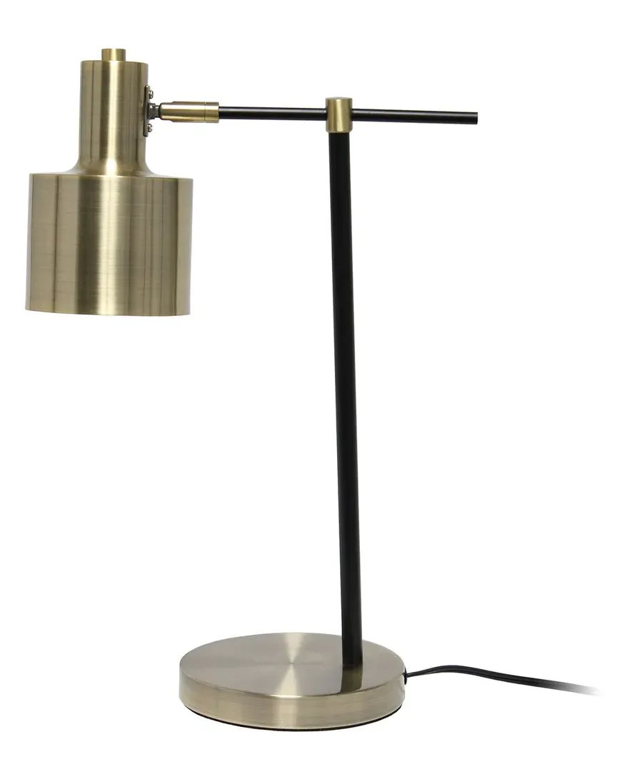 Round Metal Table Lamp - Brass, Iron image