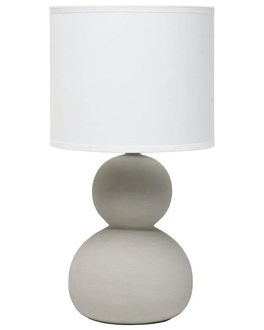 Stone Age Table Lamp - Taupe, Ceramic image