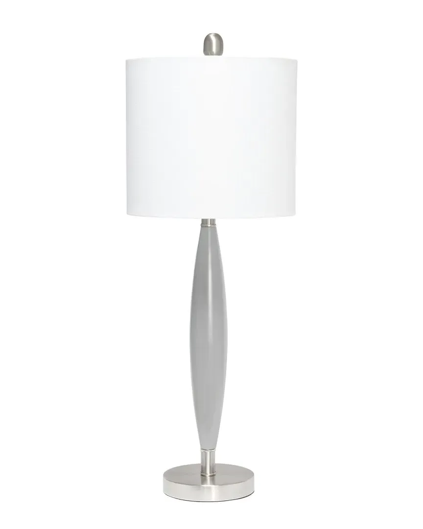 Stylus Table Lamp - Gray, Metal