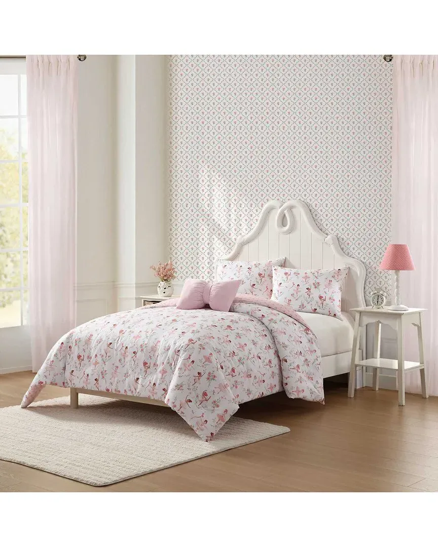Balleridivas Comforter Set - Champagne Pink, Polyester image