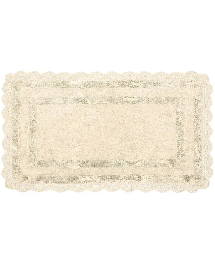 Cotton Crochet Bath Rug - Linen, Cotton
