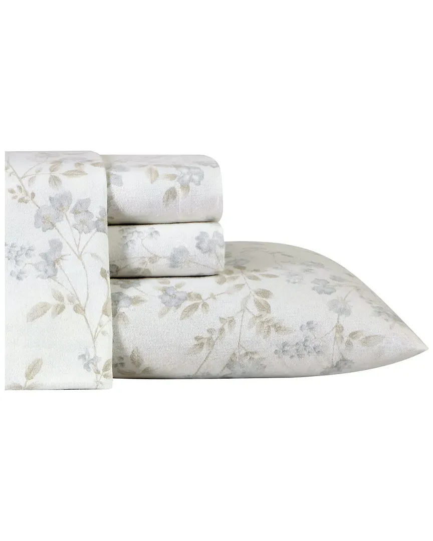 Fawna Sheet Set - Light Grey, Cotton Flannel image