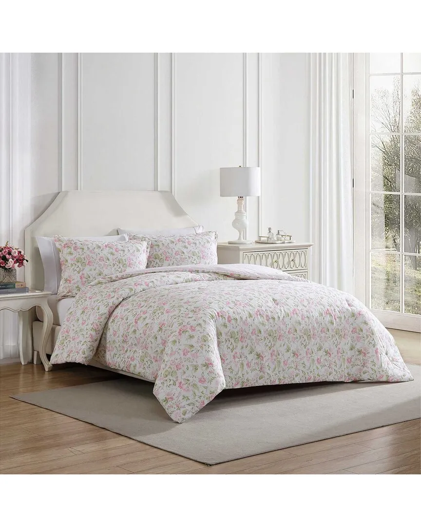 Morning Gloria Comforter Bedding Set - Pink, Cotton