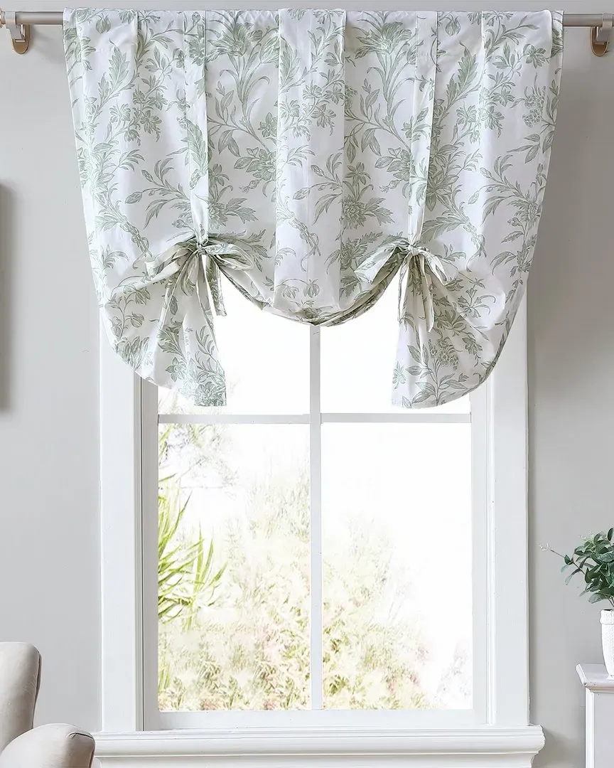 Natalie Pole Top Valance - Sage, Cotton image