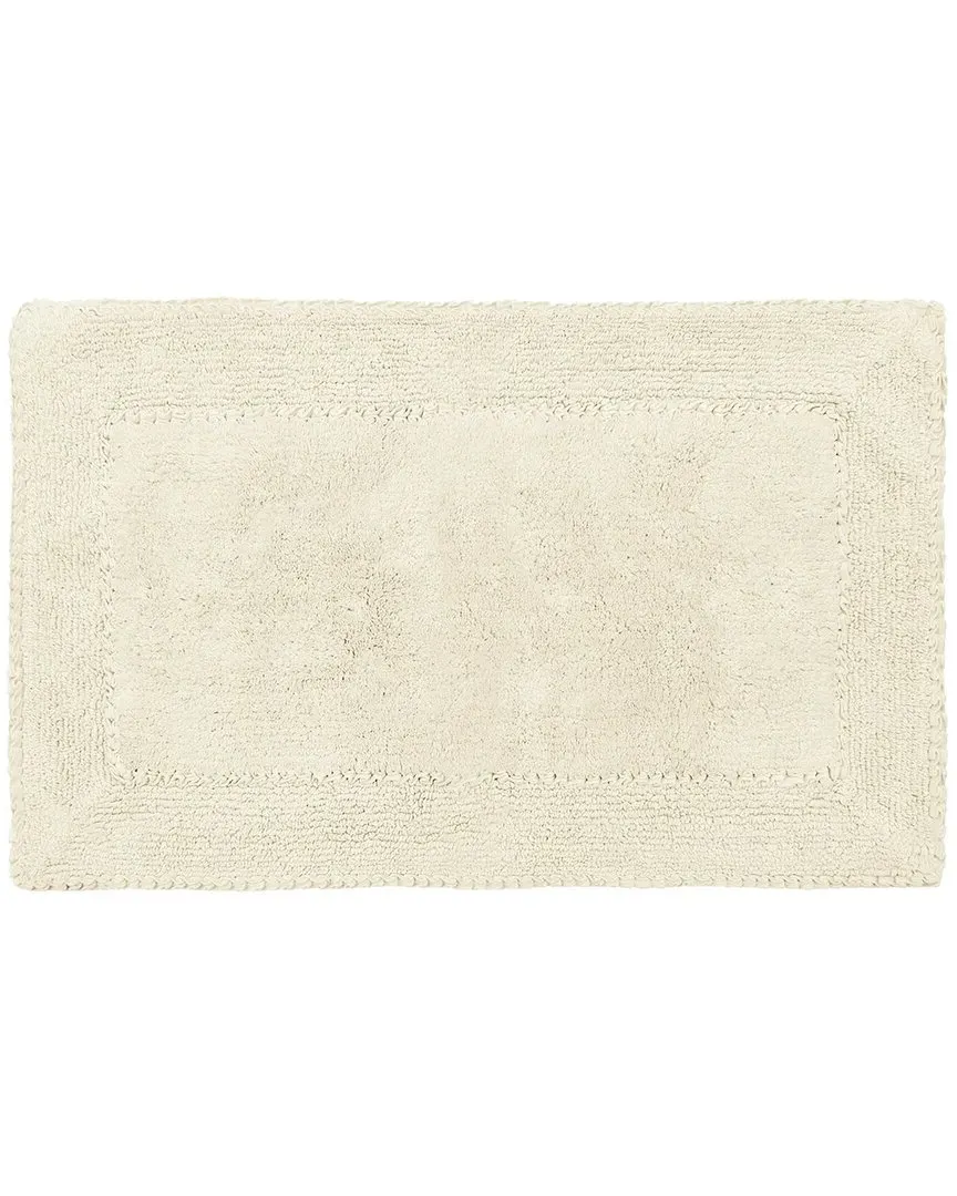 Ruffle Cotton Bath Rug - Ivory