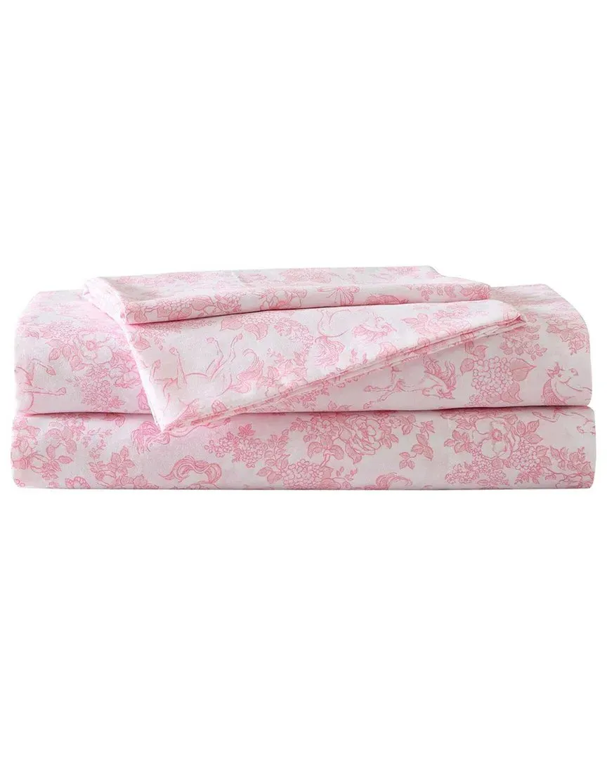 Toile Unicorn Sheet Set - Pink, Polyester image