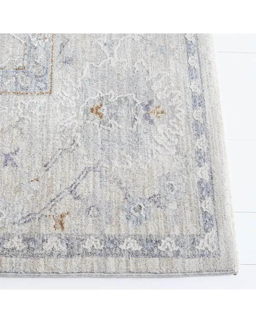 1520 Duncan Power Loomed Rug - Light Grey, Polyester