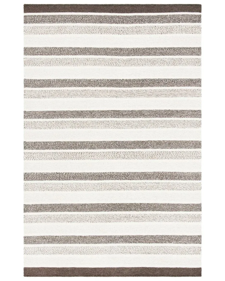 Aiden Flat Weave Wool-Blend Rug - Ivory