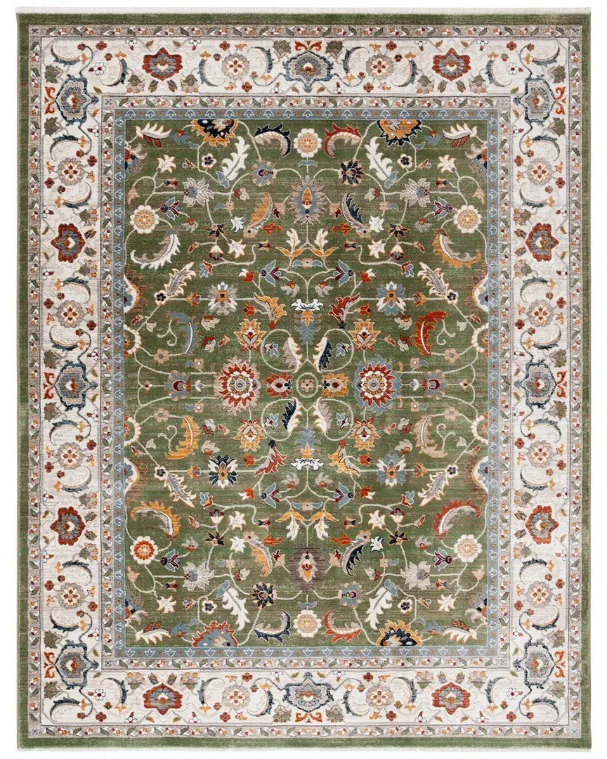 Alford Area Rug - Green, Cotton