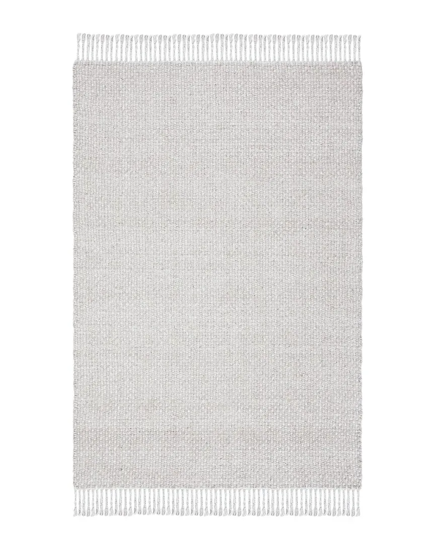 Amalie Hand-Woven Rug - Pewter, Wool