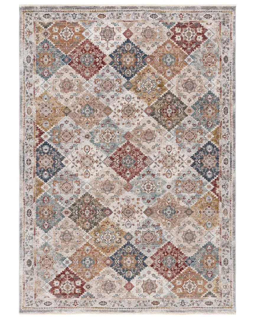 Ashington Power Loomed Spacedyed Rug - Ivory, Polyester