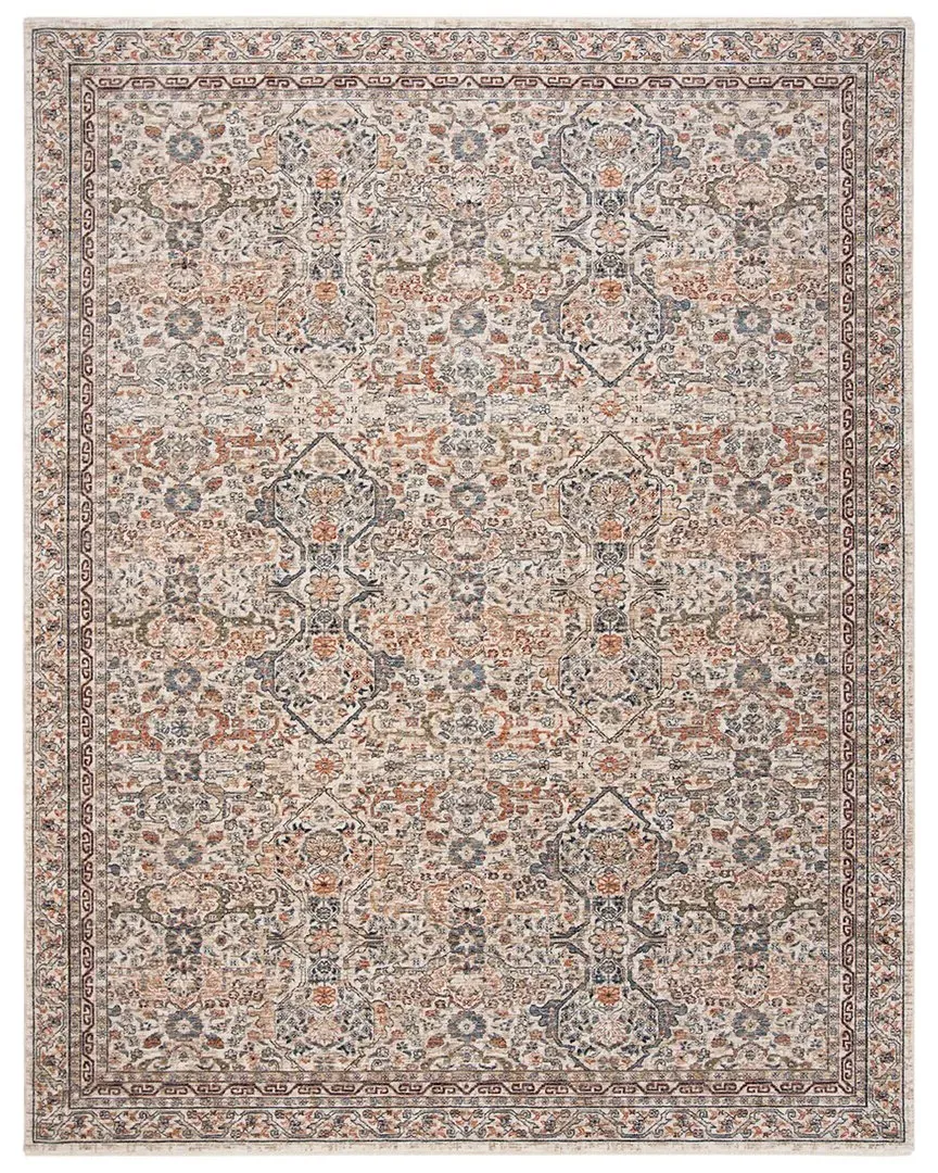 Belvoir Power Loomed Rug - Ivory, Polyester