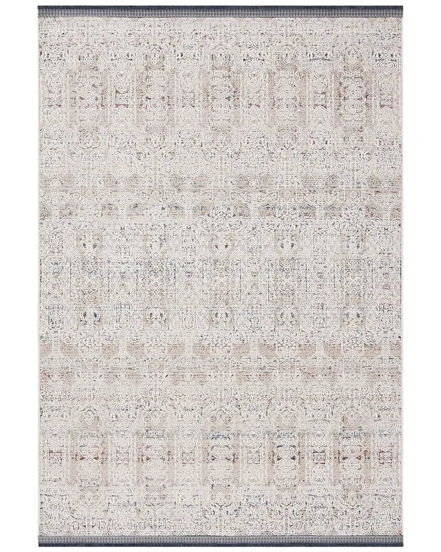 Callary Power Loomed Rug - Ivory, Polyester