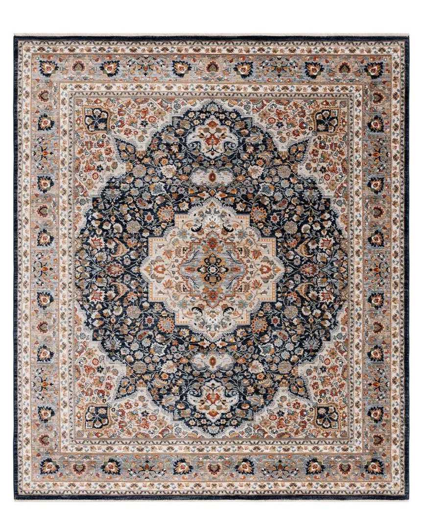 Camberwell Area Rug - Blue, Cotton