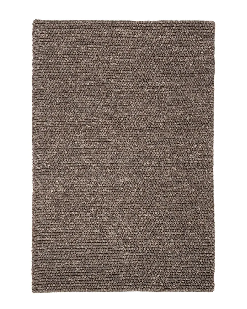 Carisbrooke Hand-Woven Rug - Chocolate, Wool