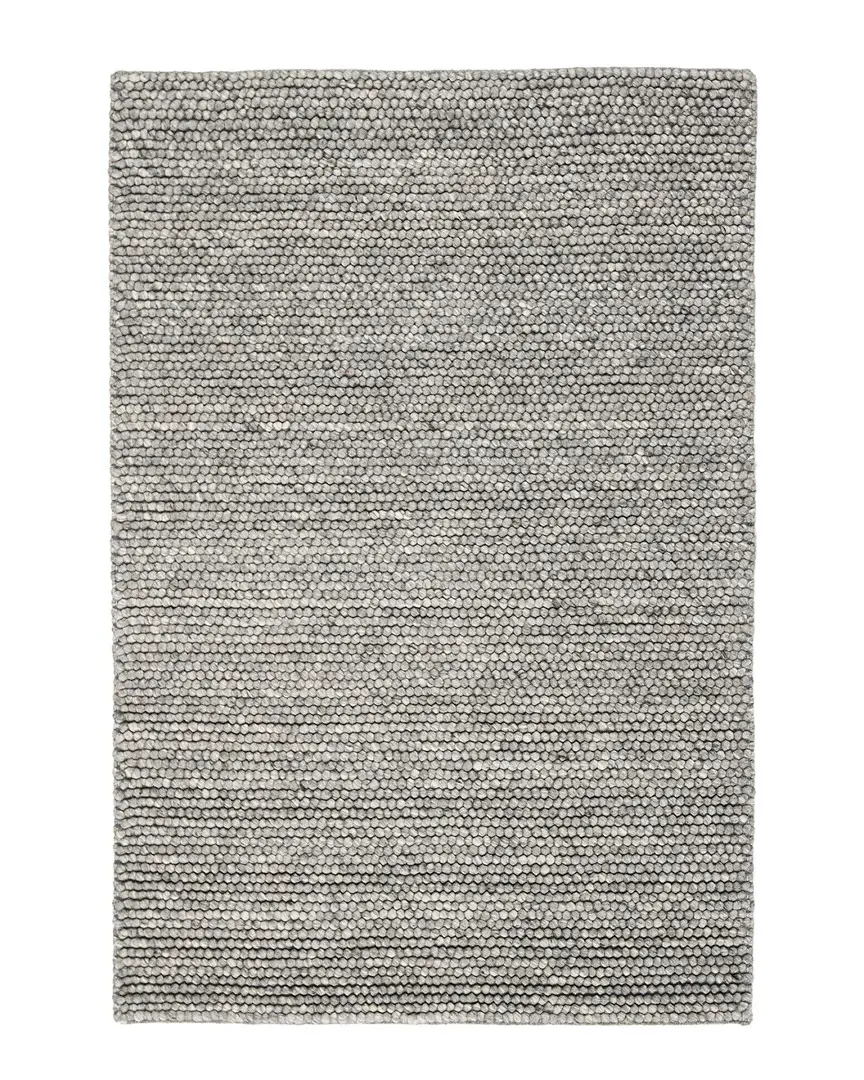 Carisbrooke Hand-Woven Rug - Dark Grey, Wool