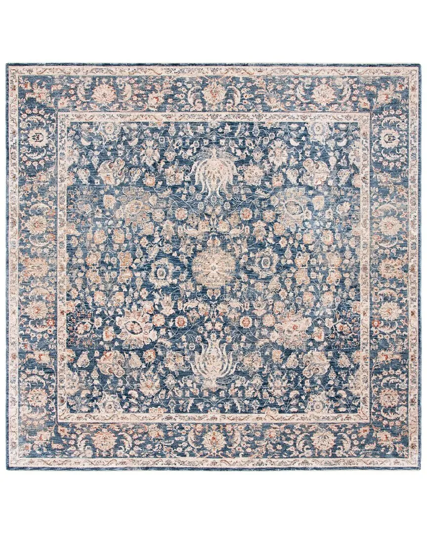 Celia Power Loomed Rug - Navy, Polyester image